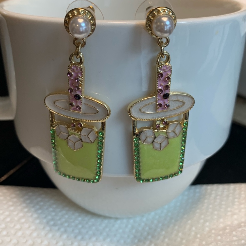 Lemonade novelty earrings